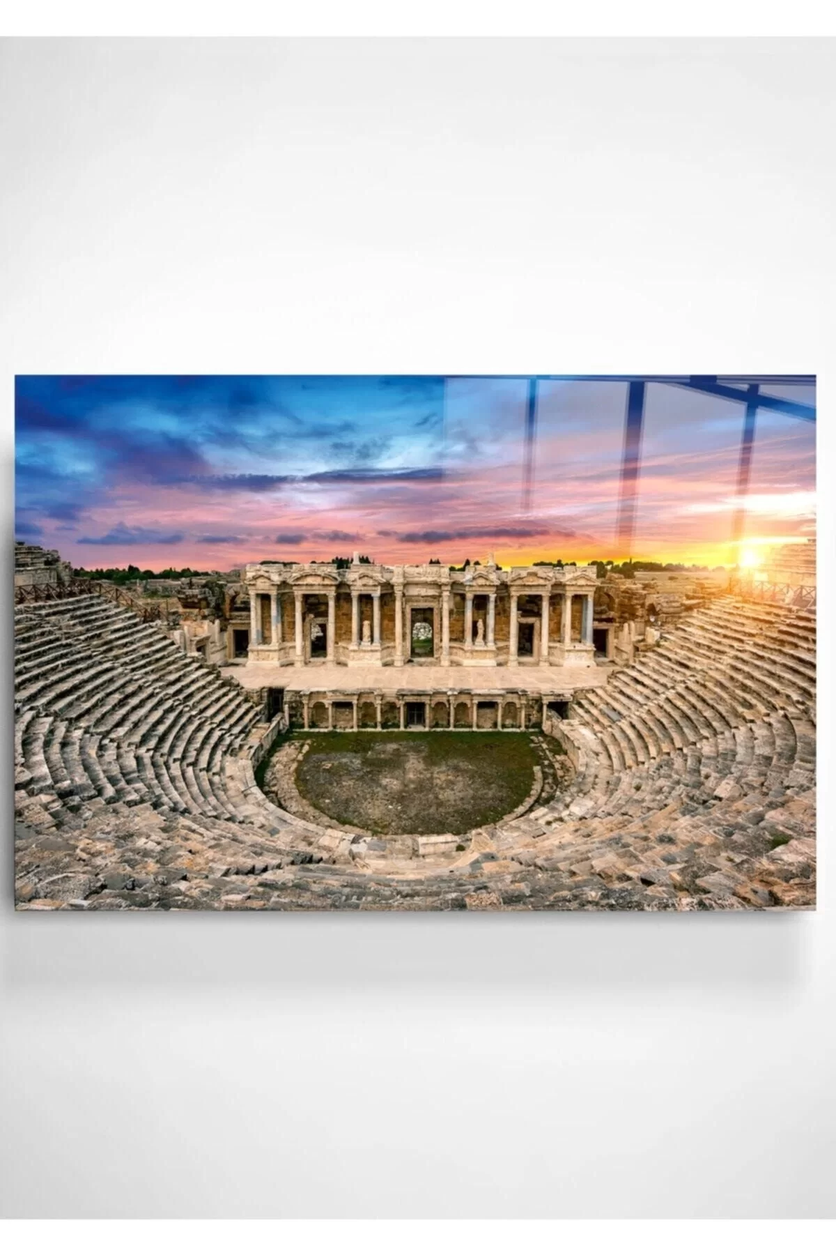 Ephesus Ancient City Glass Painting 70x110