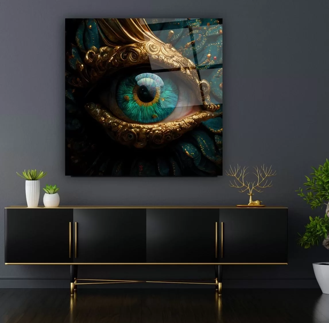 Unique Artistic Eye Painting