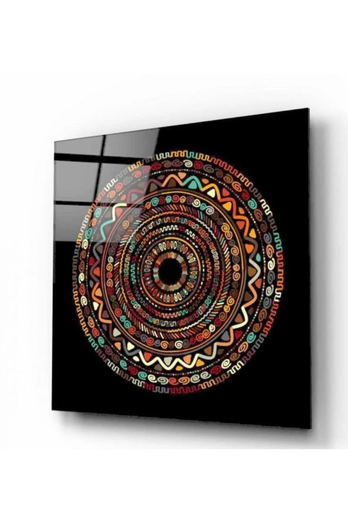 Ethnic Patterns Glass Painting