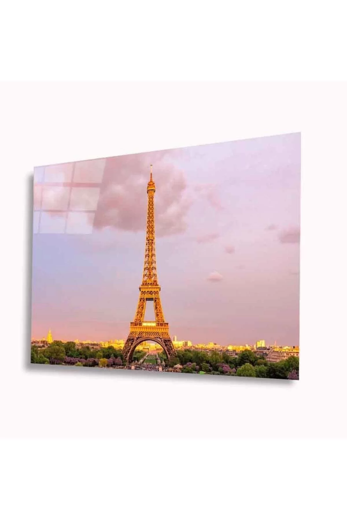 Eiffel Tower Glass Table 4mm Durable Tempered Glass