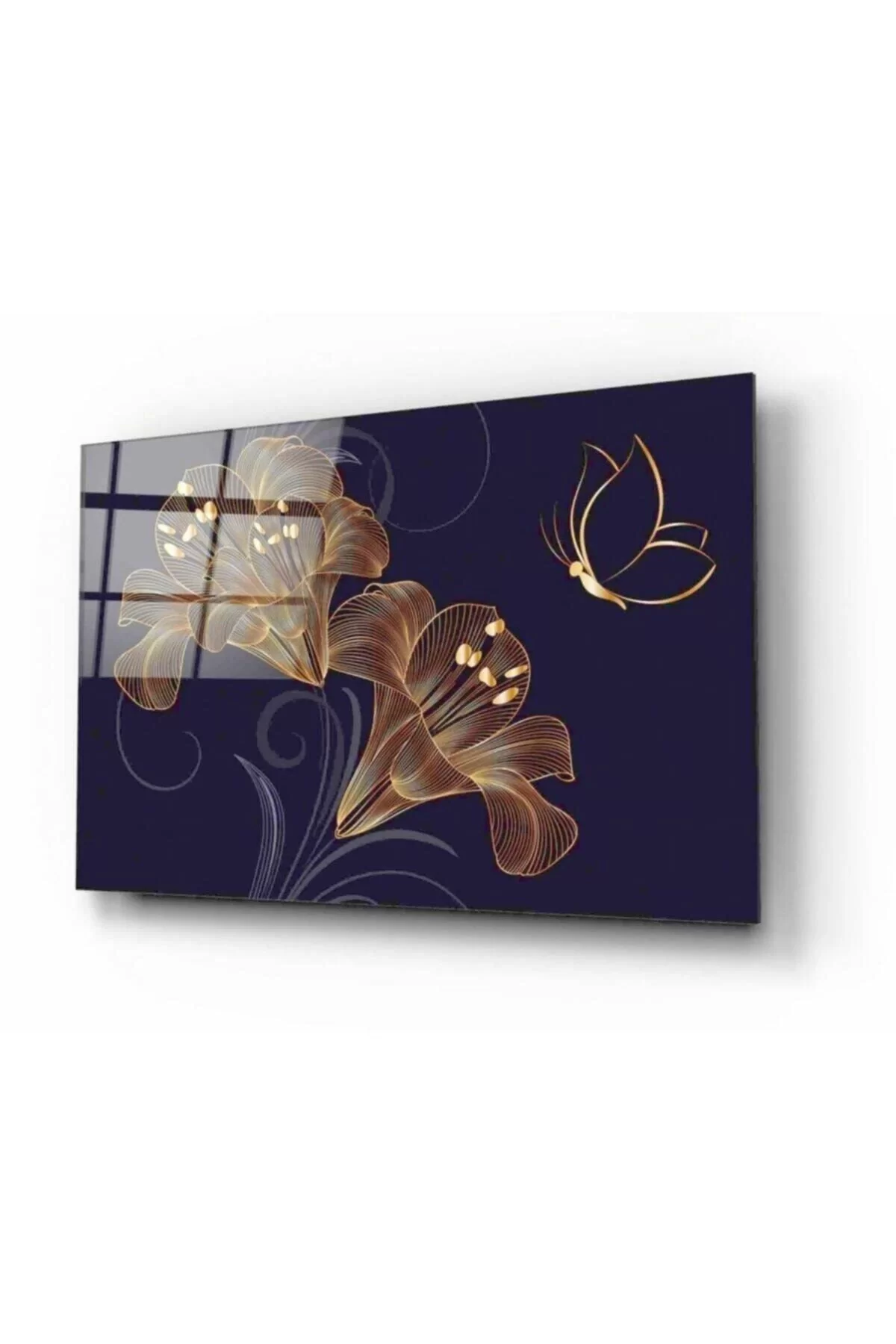 Gold Glass Painting