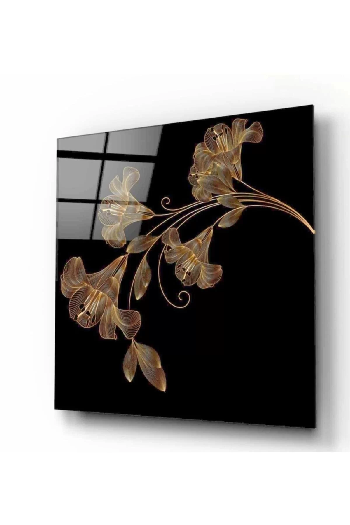 Gold Glass Painting