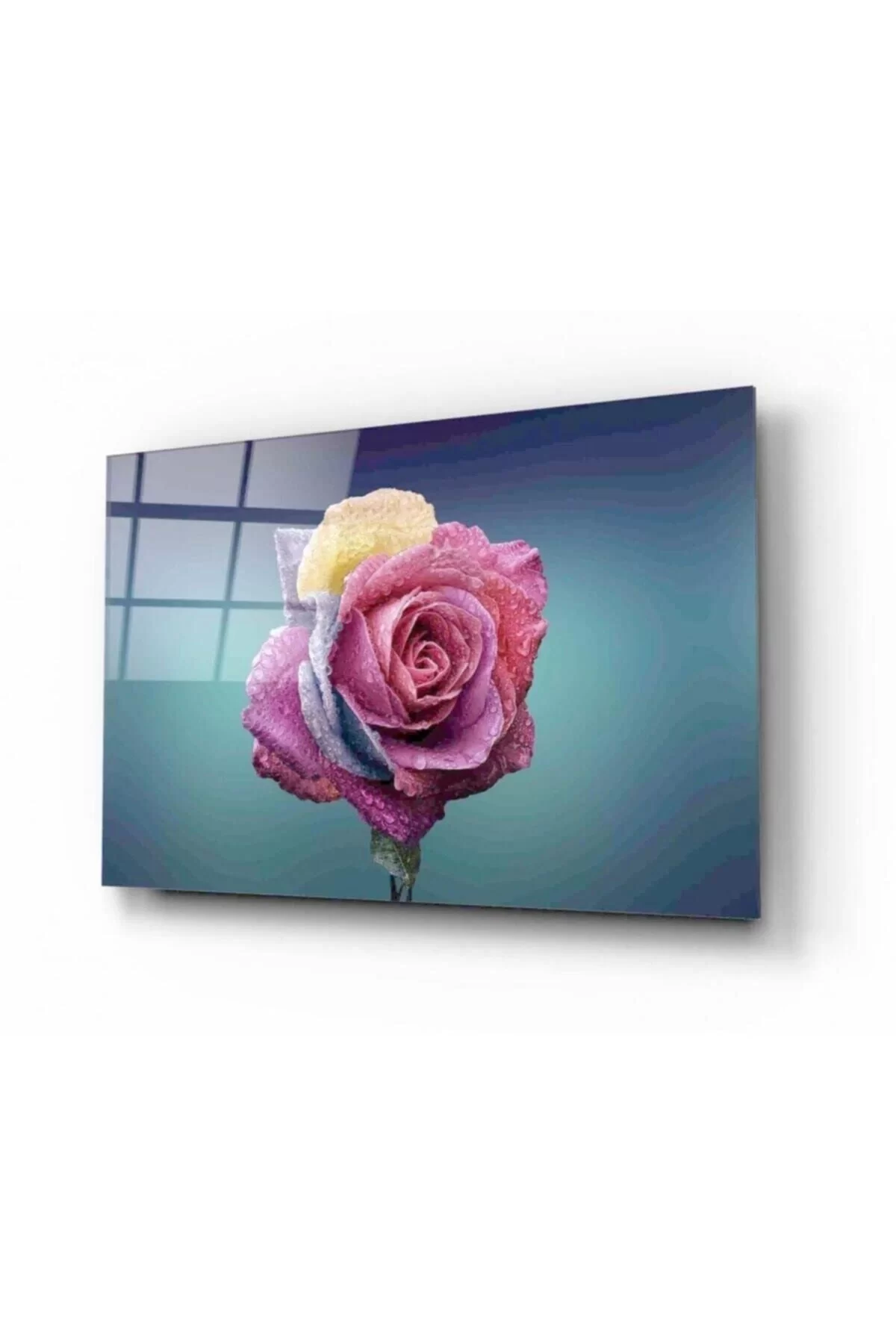 Rose Glass Painting