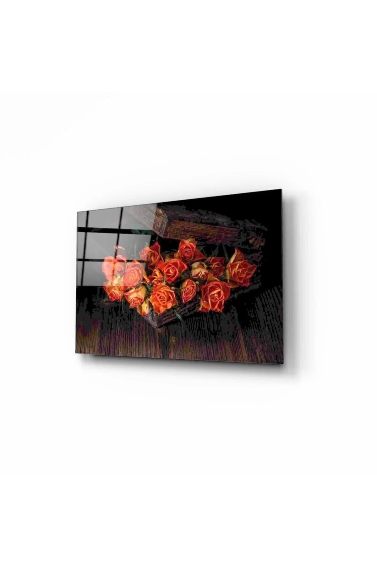 Roses Glass Painting 50x70 Cm