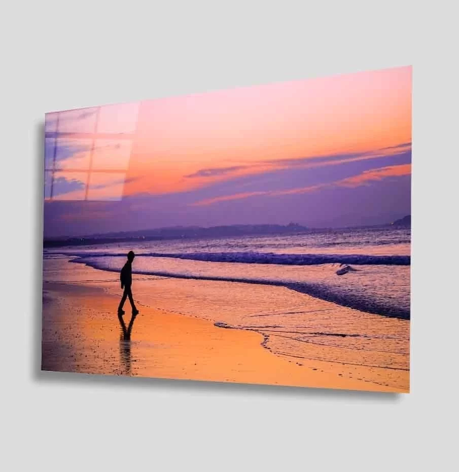 Sunset Glass Painting