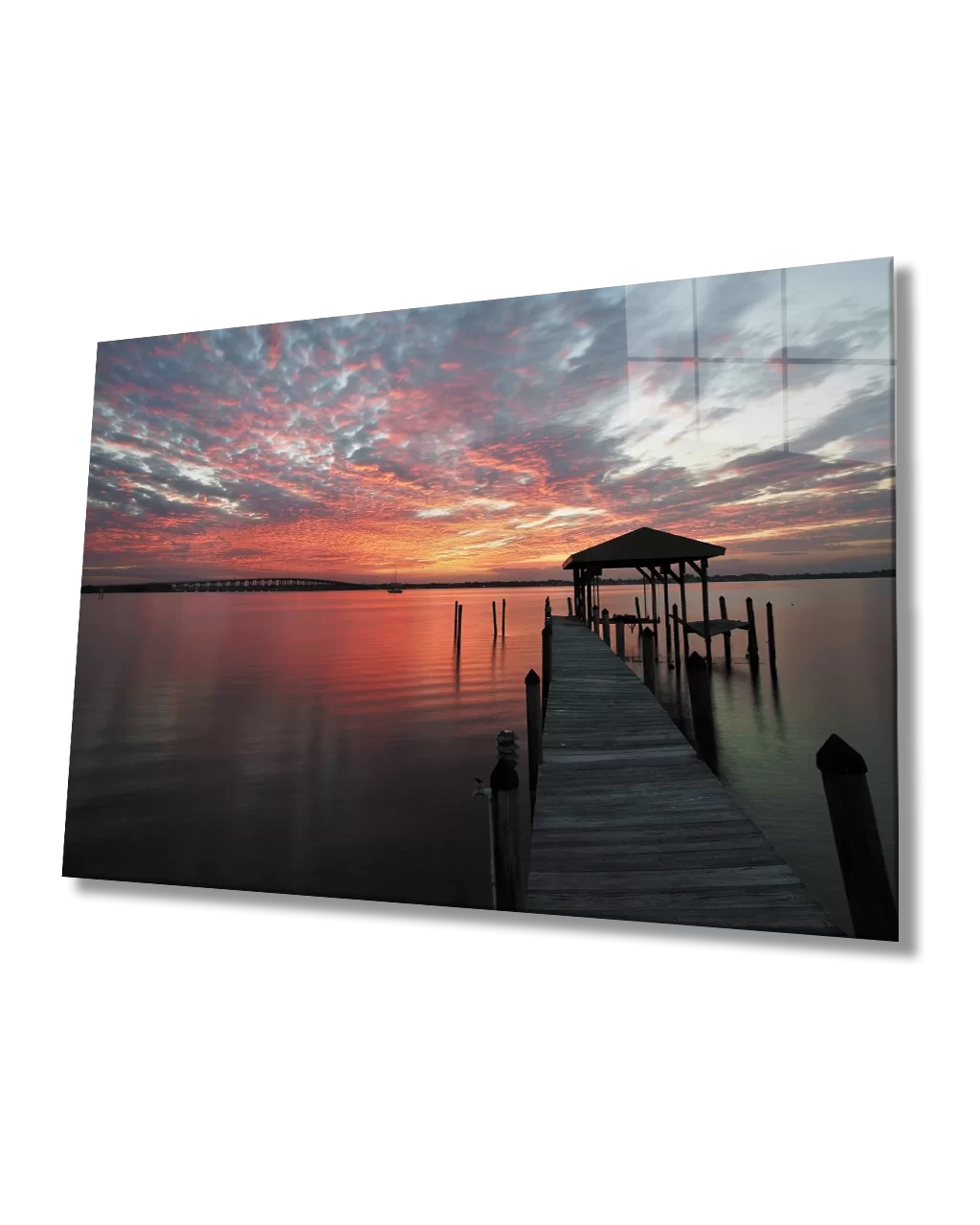 Sunset Pier Glass Table Sunset Pier Table