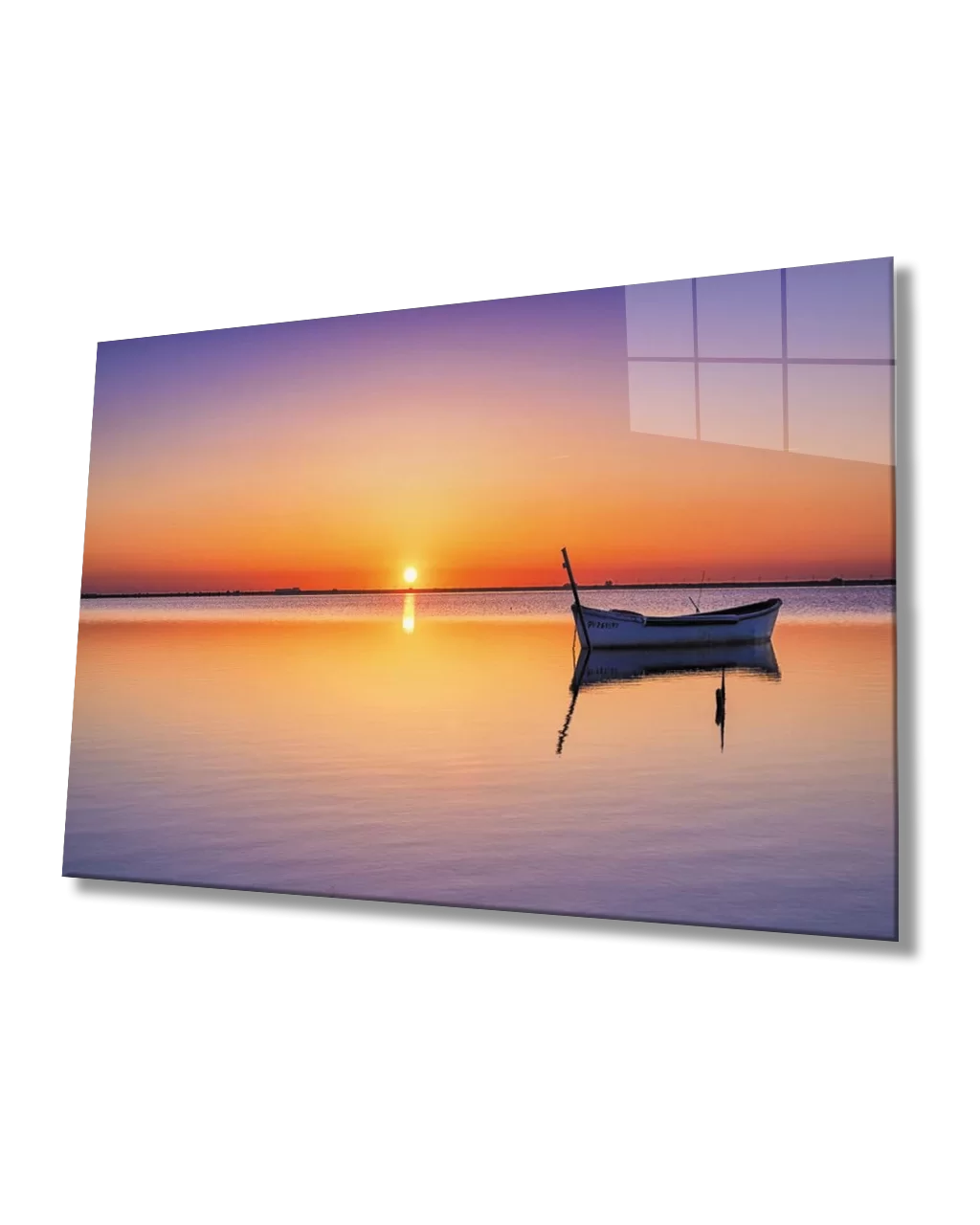 Sunset Landscape Kayak Sunset Landscape Kayak Table