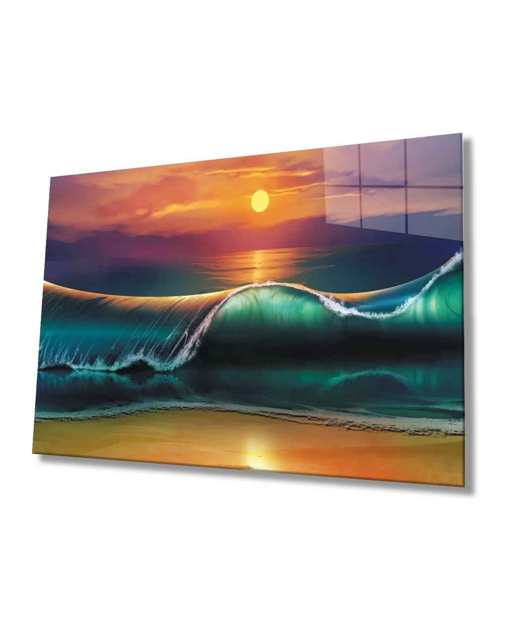 Sunset and Wave Table