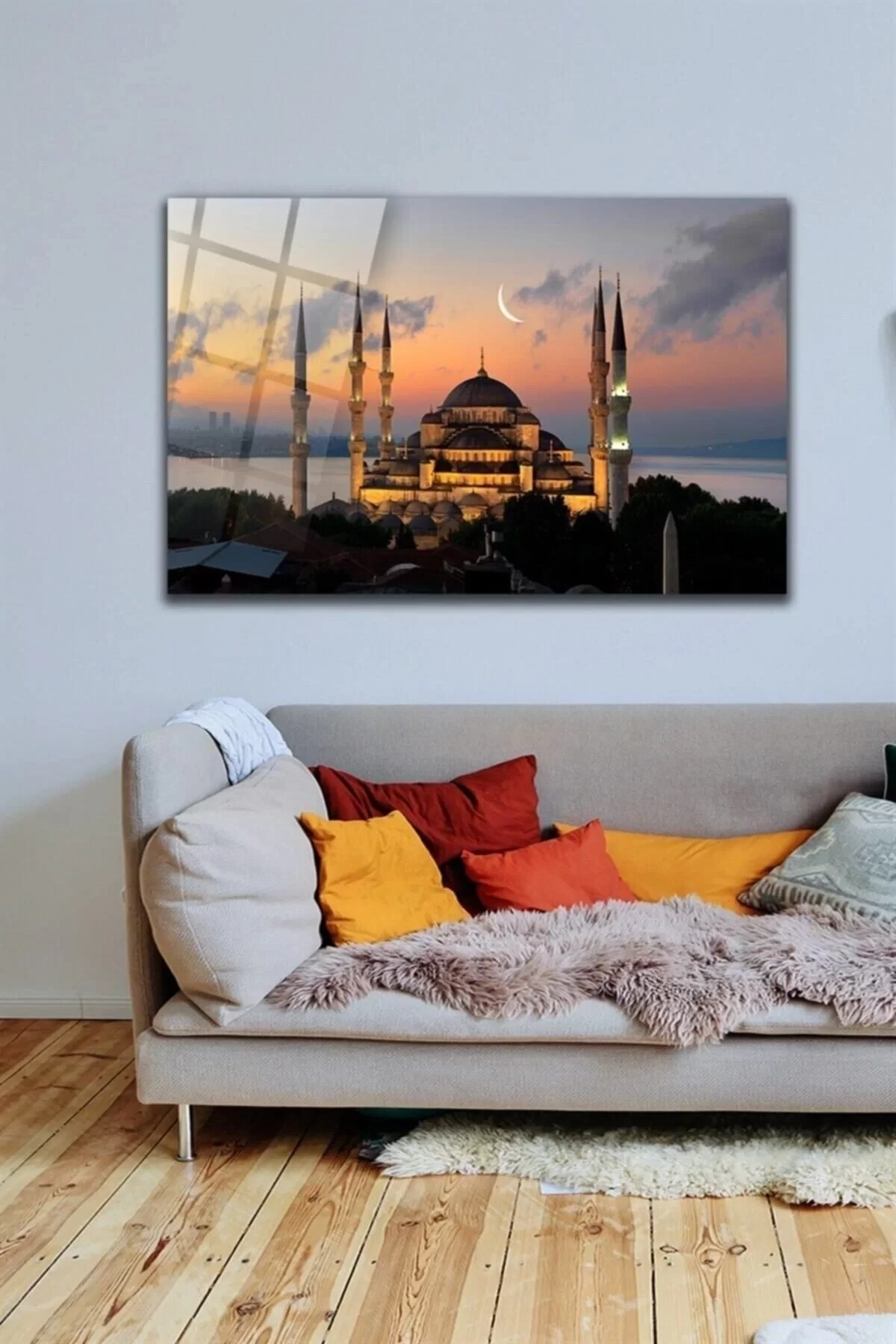 Istanbul Sultan Ahmet Glass Painting Wall Decoration