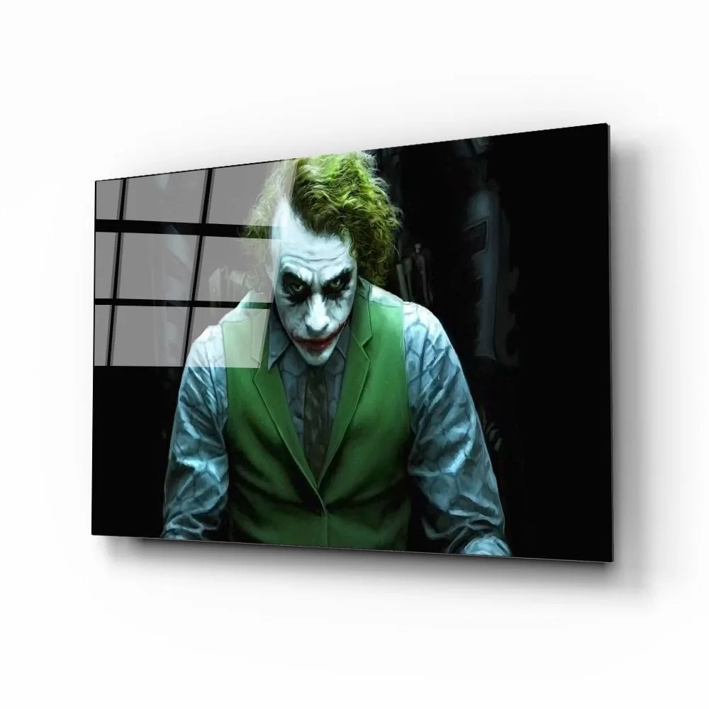 Joker Glass Painting