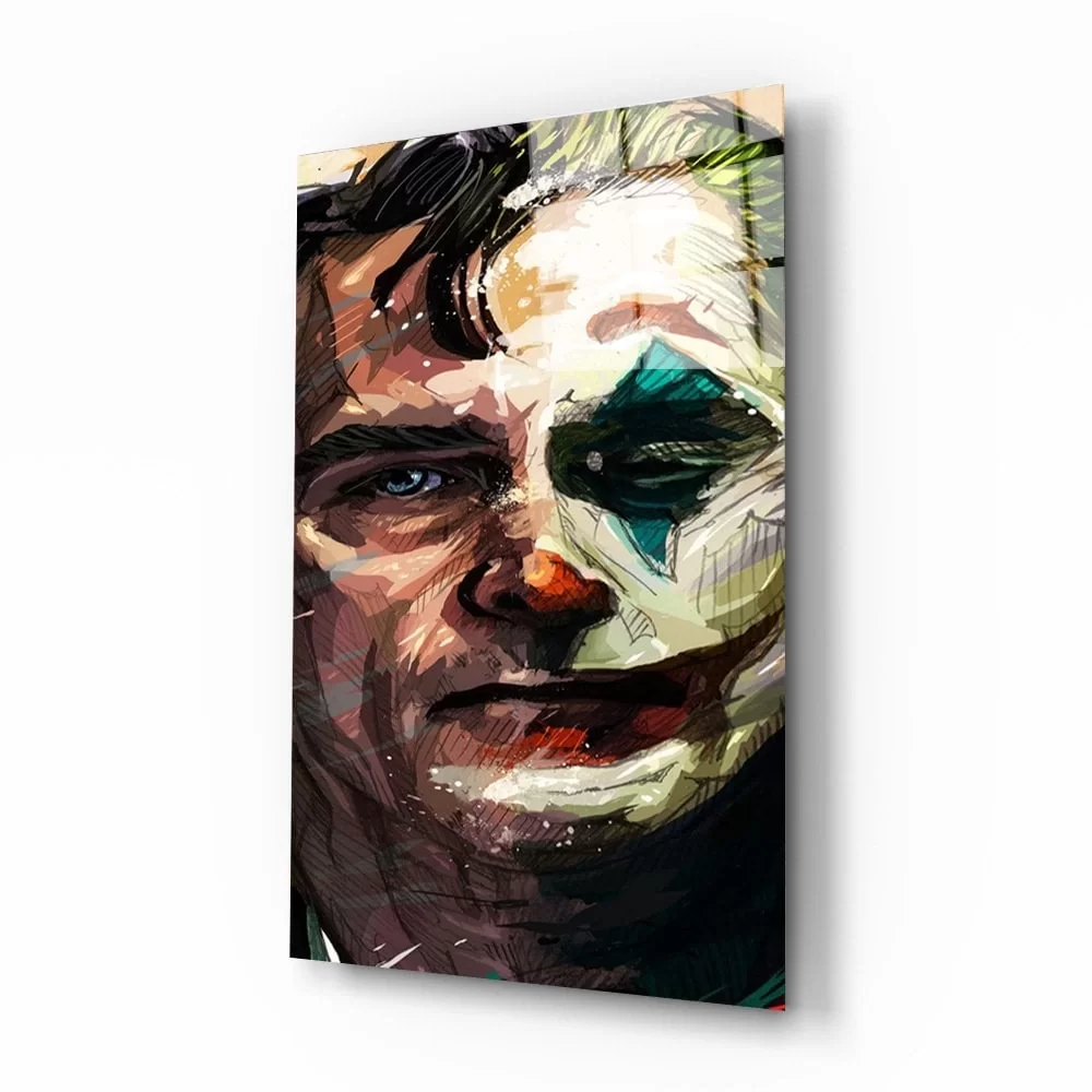 Joker Glass Painting