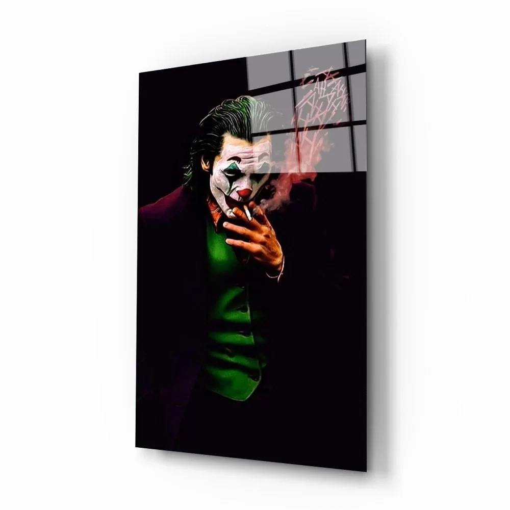 Joker Glass Painting