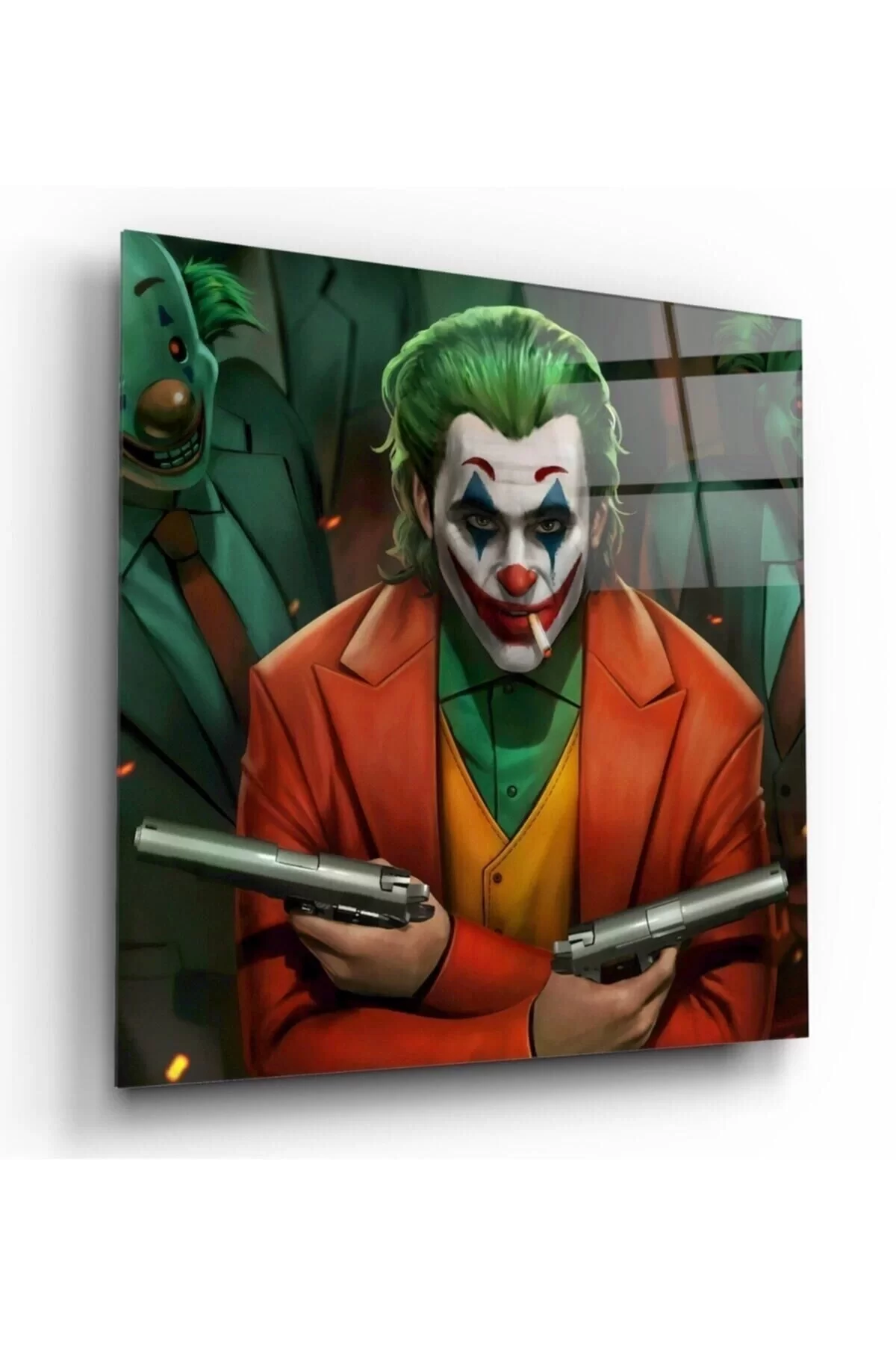 Joker Glass Painting