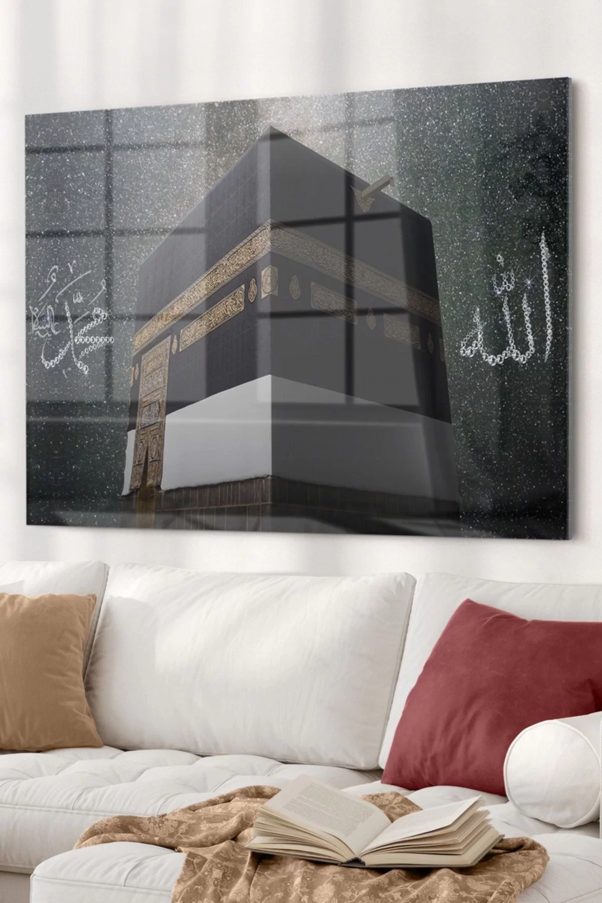 Kaaba | Religious Themed Glass Painting | 50x70cm