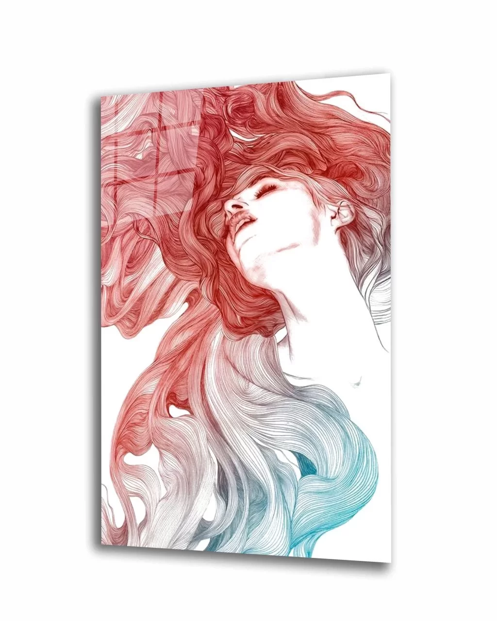 Women Glass Painting