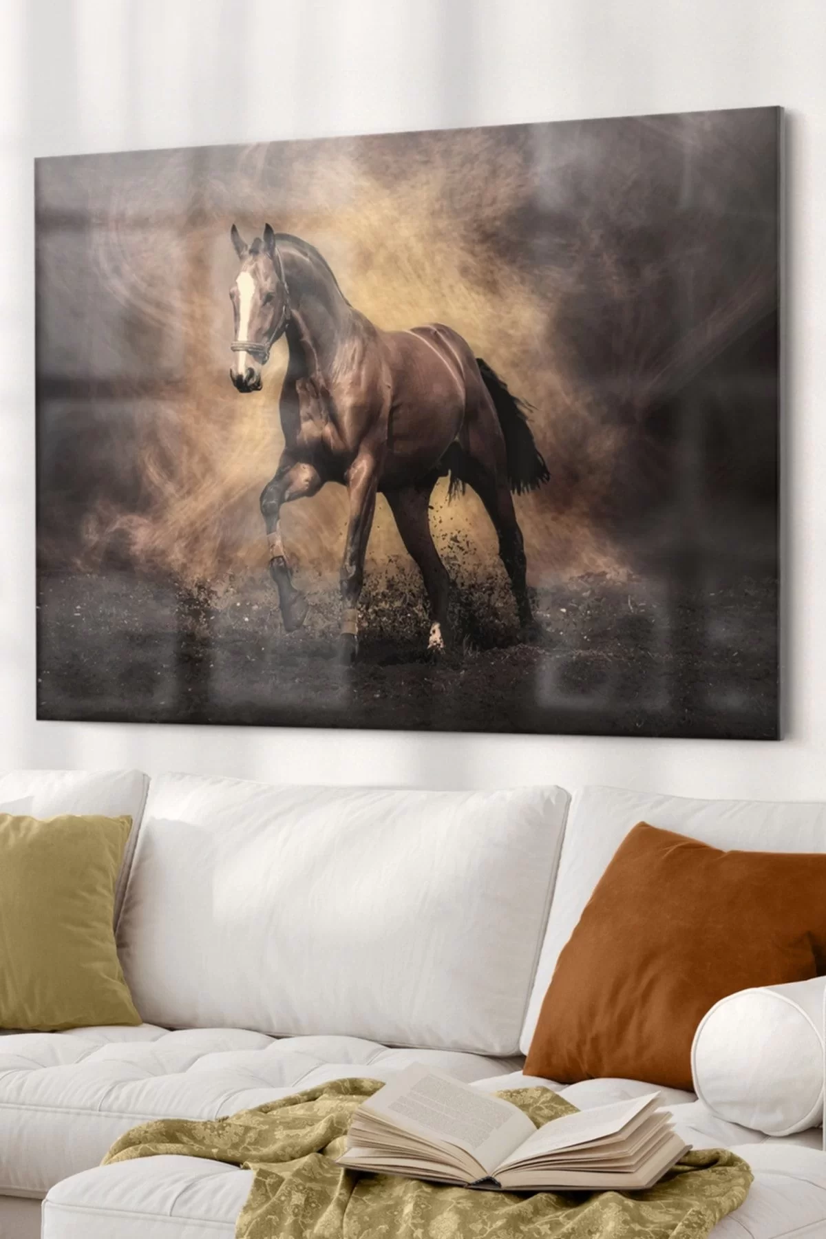 Brown Horse | Animal Themed Painting | 50x70cm