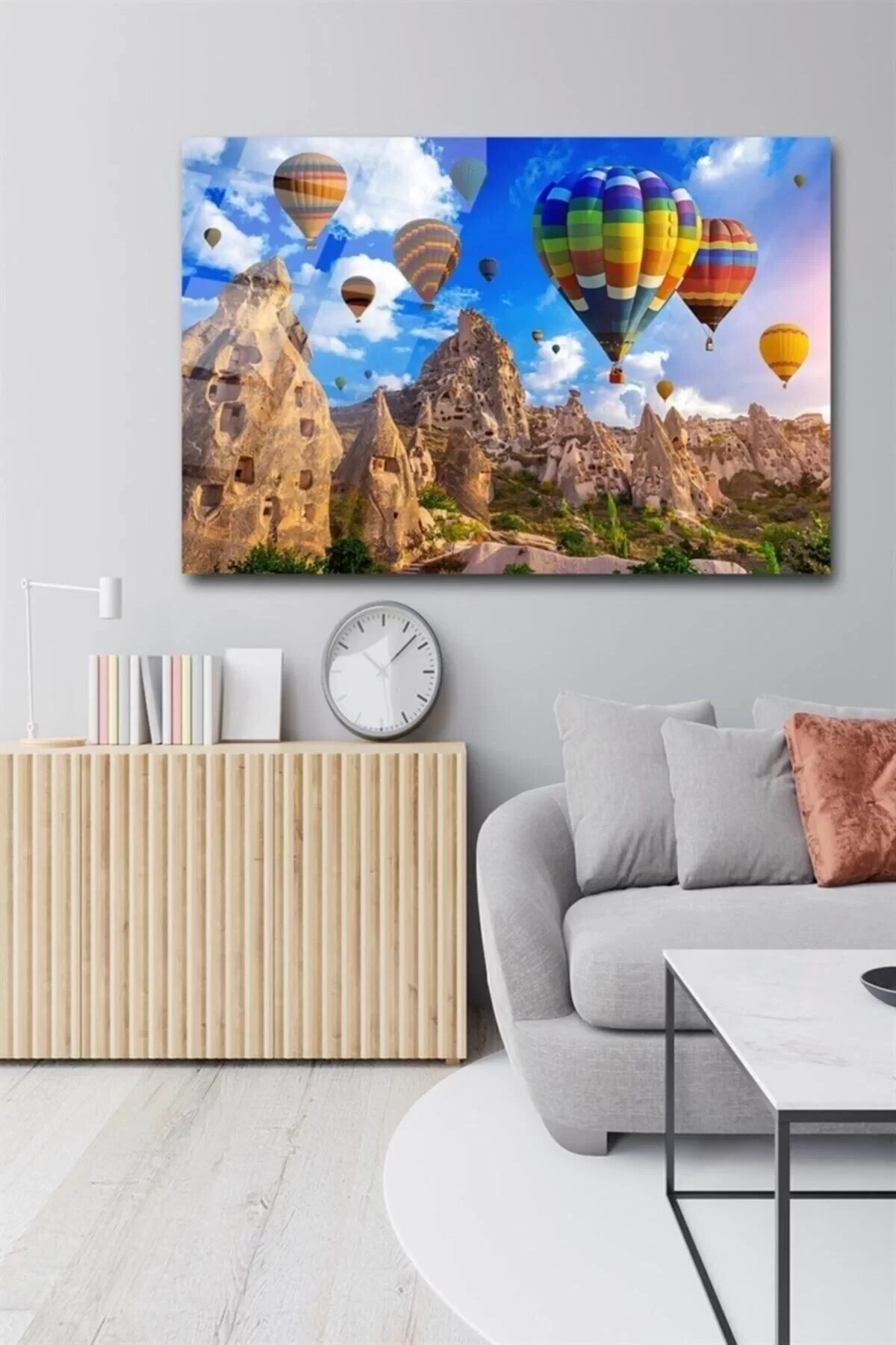 Cappadocia Glass Painting Wall Decoration