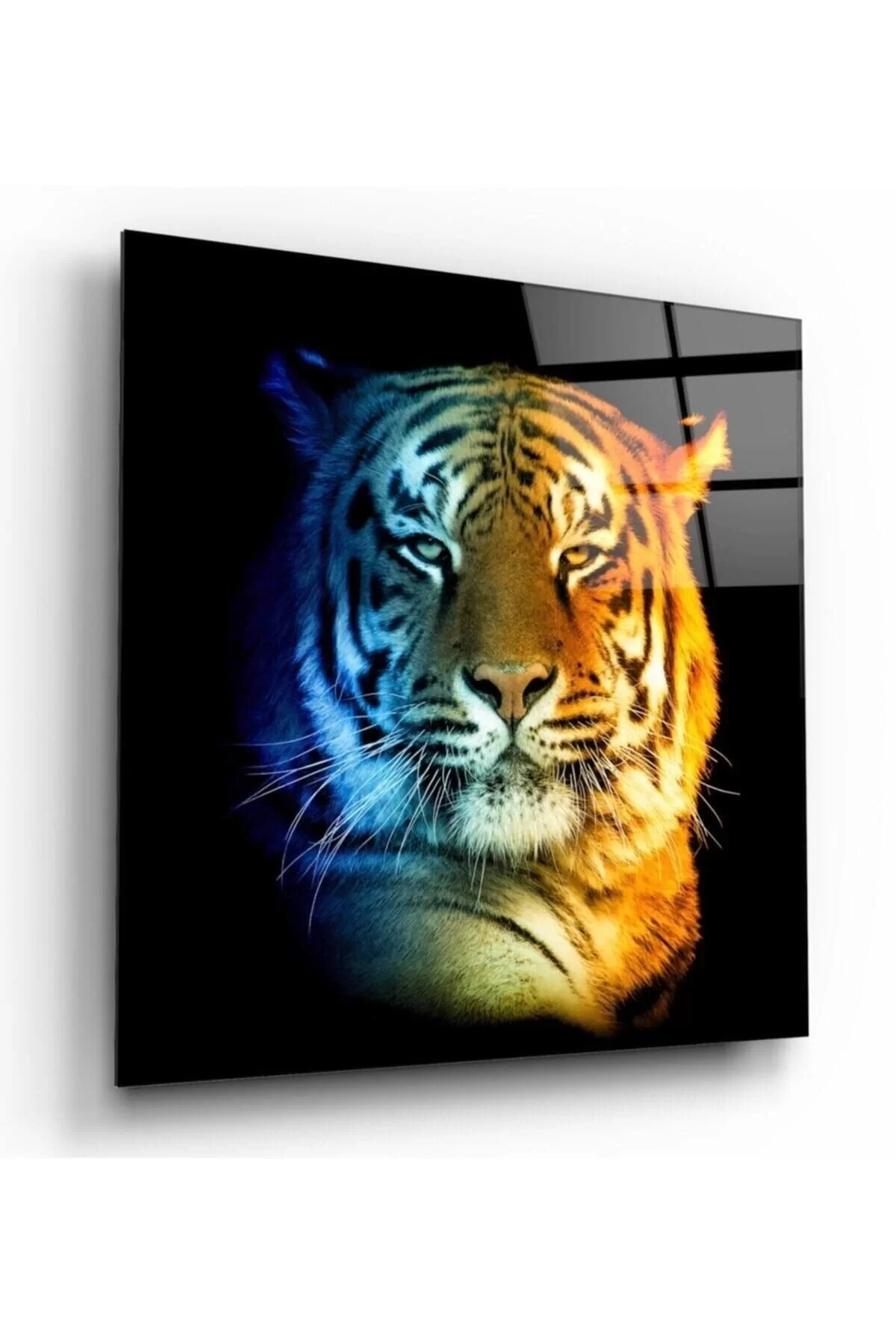 Tiger Glass Painting