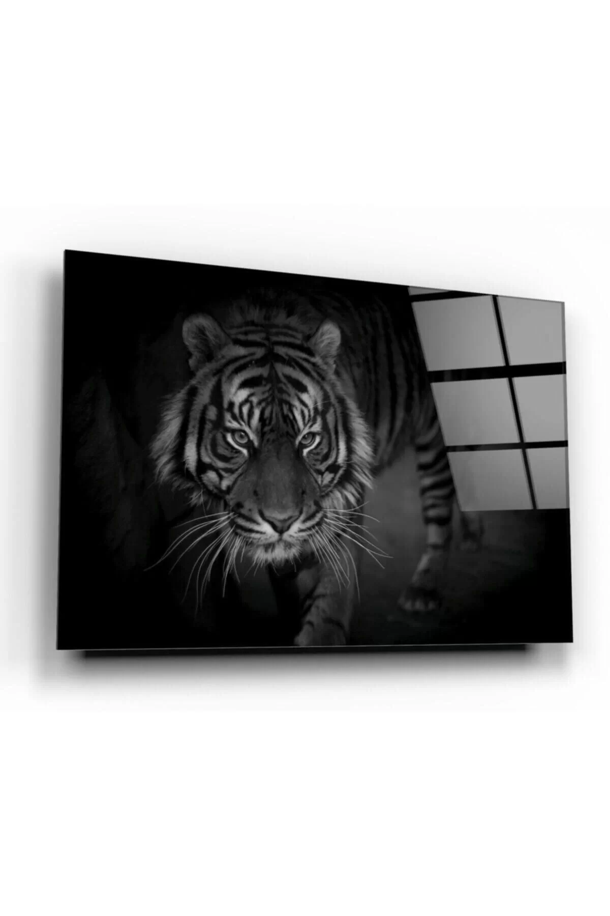 Tiger Glass Painting