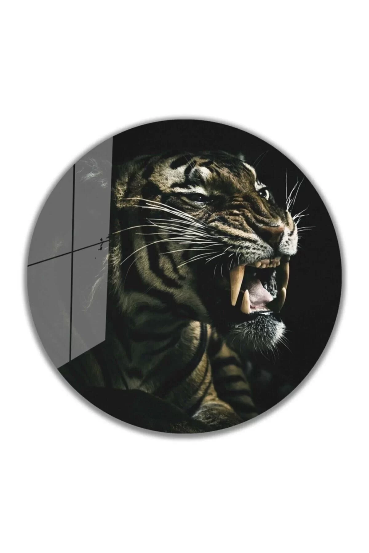 Tiger Round Glass Table 4mm Durable Tempered Glass