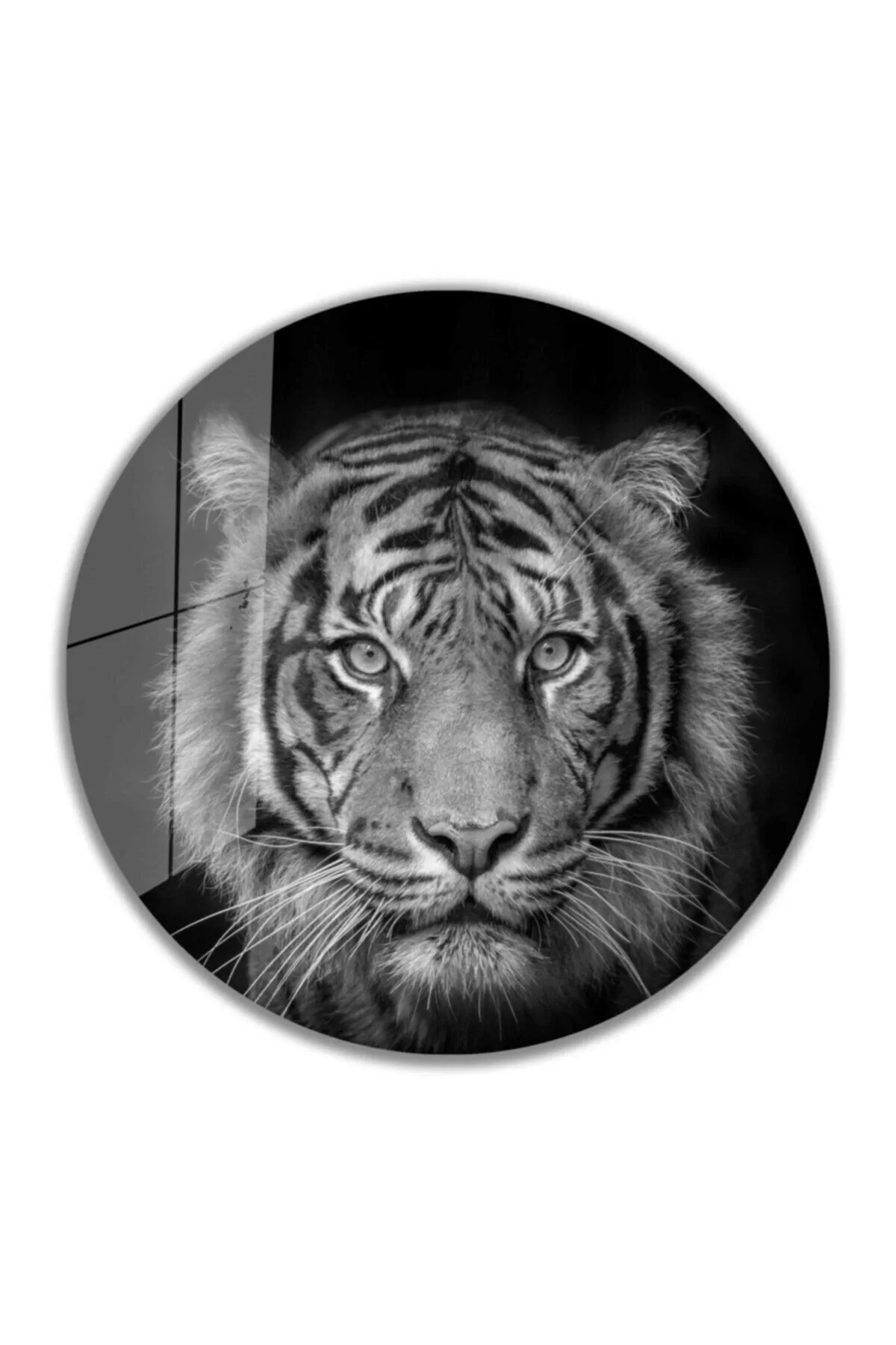 Tiger Round Glass Table 4mm Durable Tempered Glass