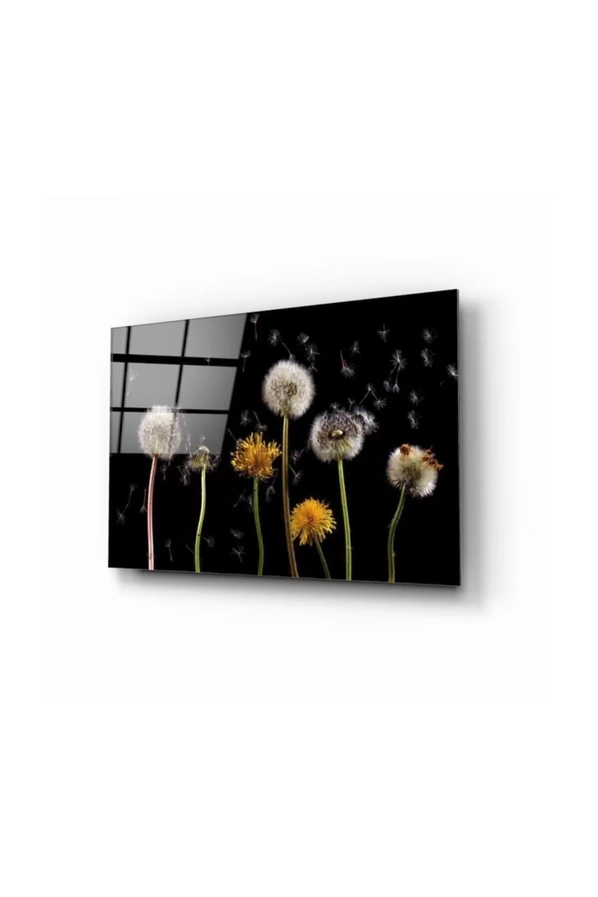 Dandelions Glass Painting 50x70 Cm