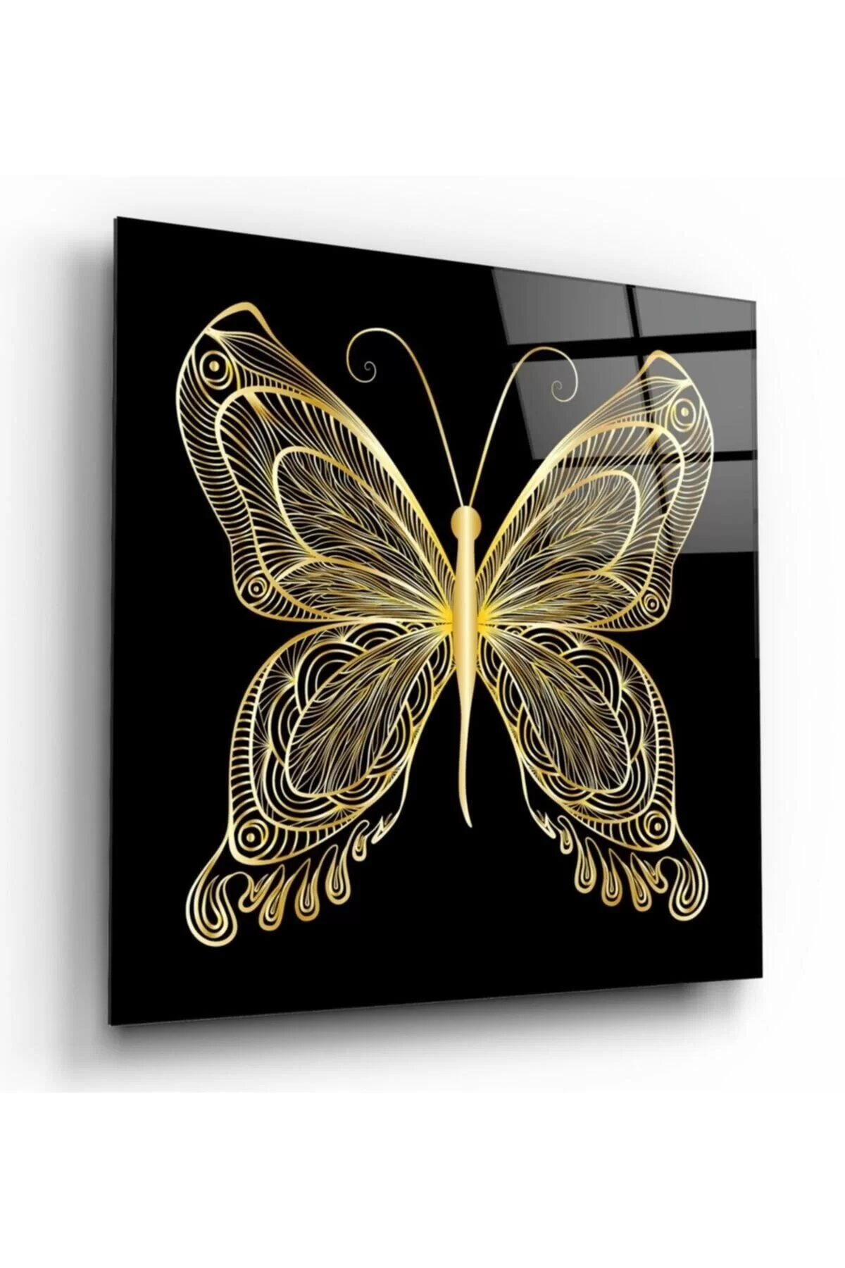 Butterfly Glass Painting