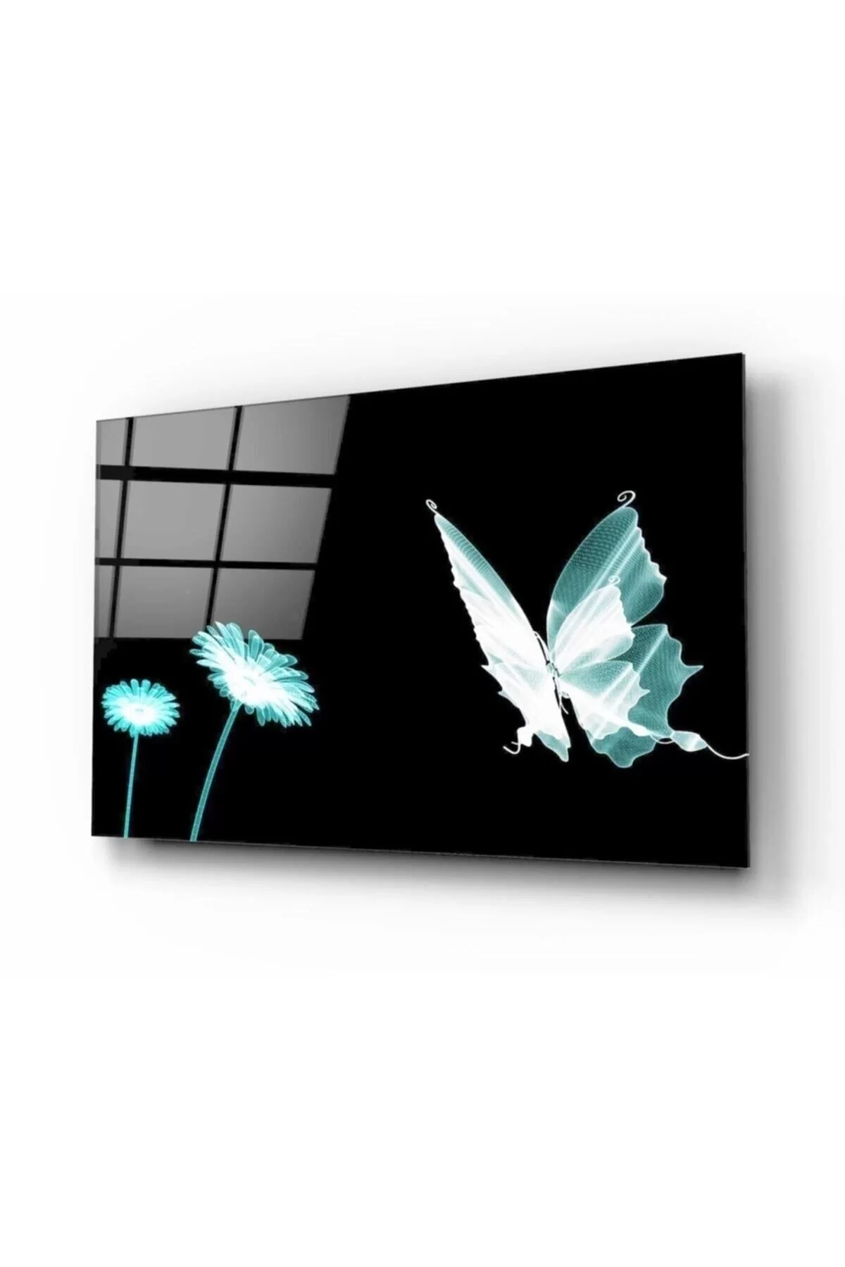 Butterfly Glass Painting