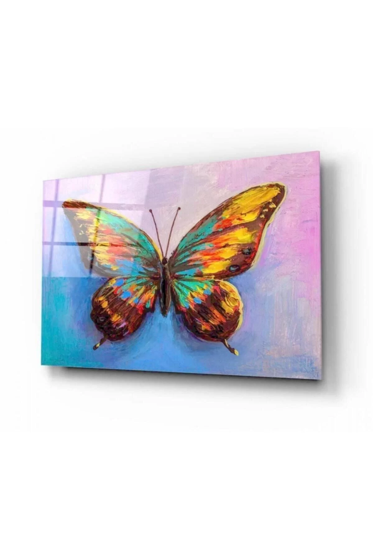 Butterfly Glass Painting