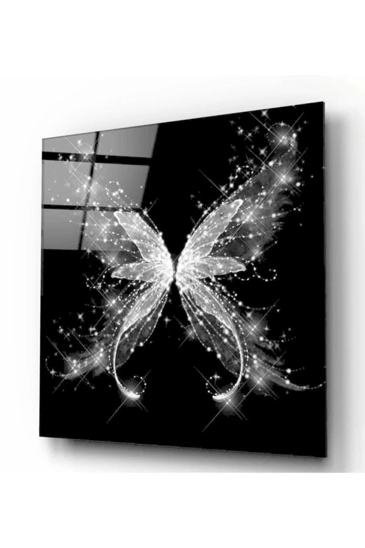 Butterfly Glass Painting