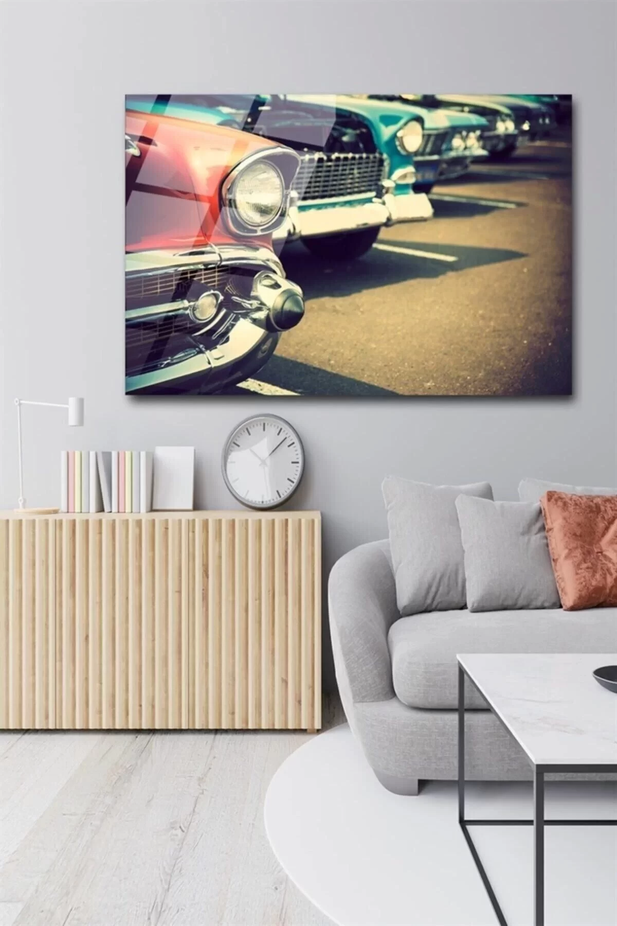 Classic Cars Glass Painting Wall Decoration Home Decoration Wall Painting