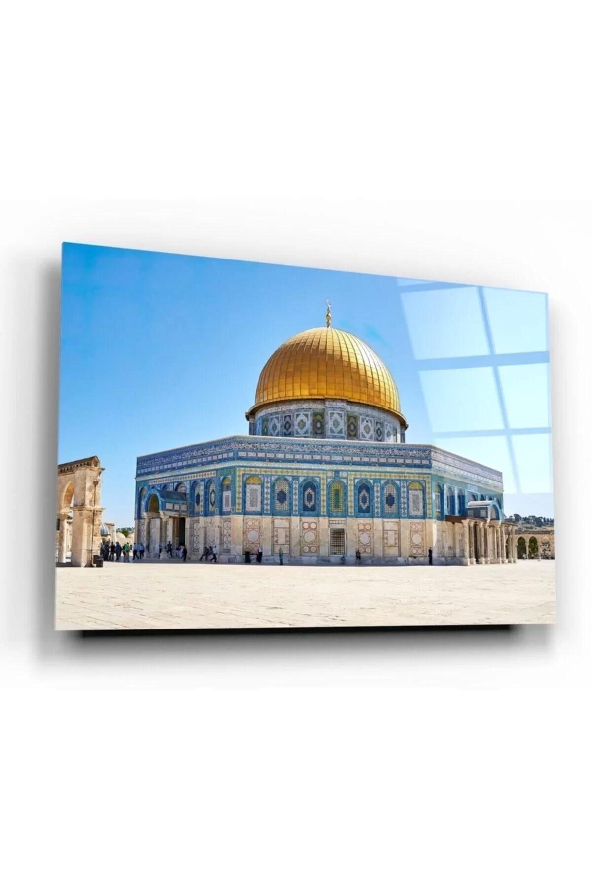 Jerusalem Glass Painting