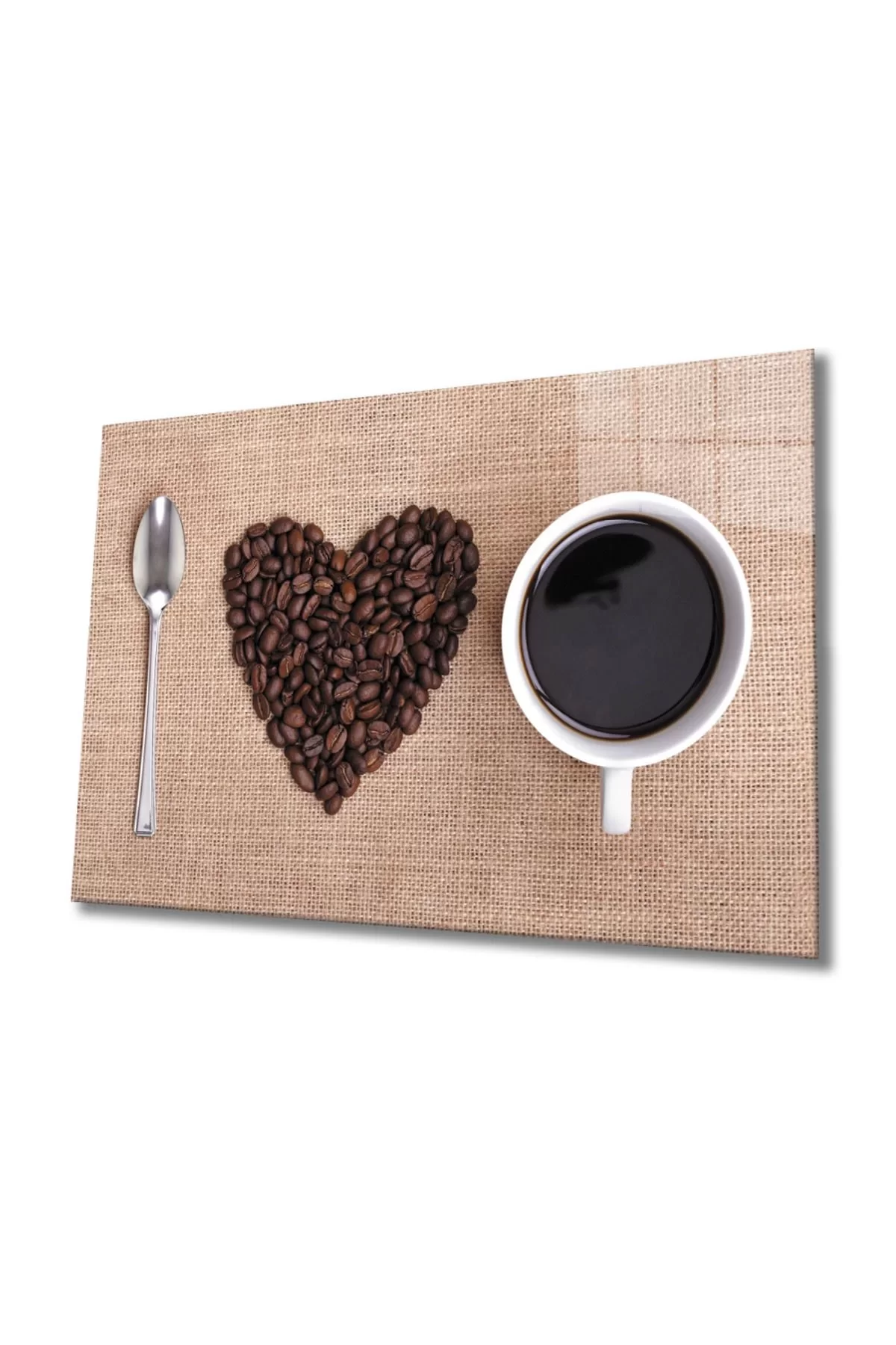 Love Coffee Glass Table