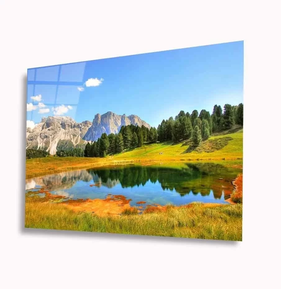 Landscape Glass Painting