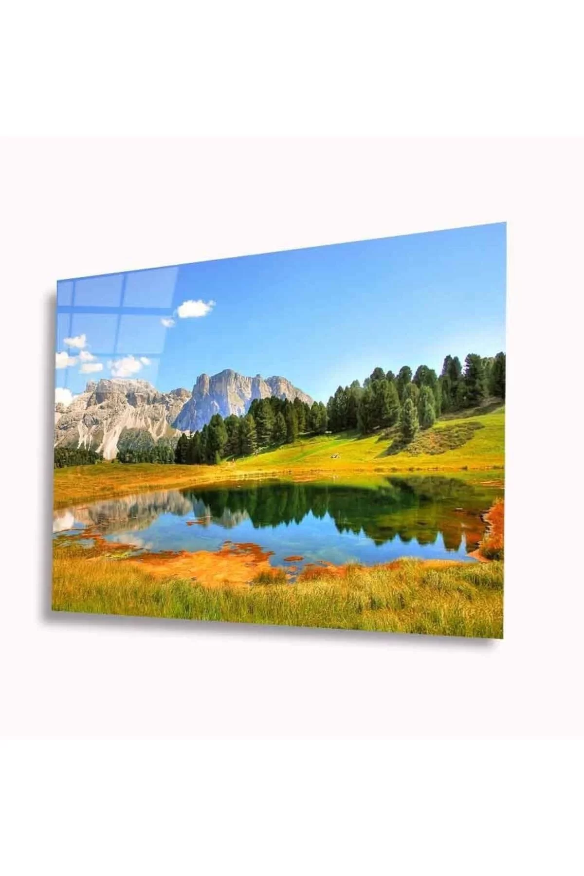 Landscape Glass Table 4mm Durable Tempered Glass