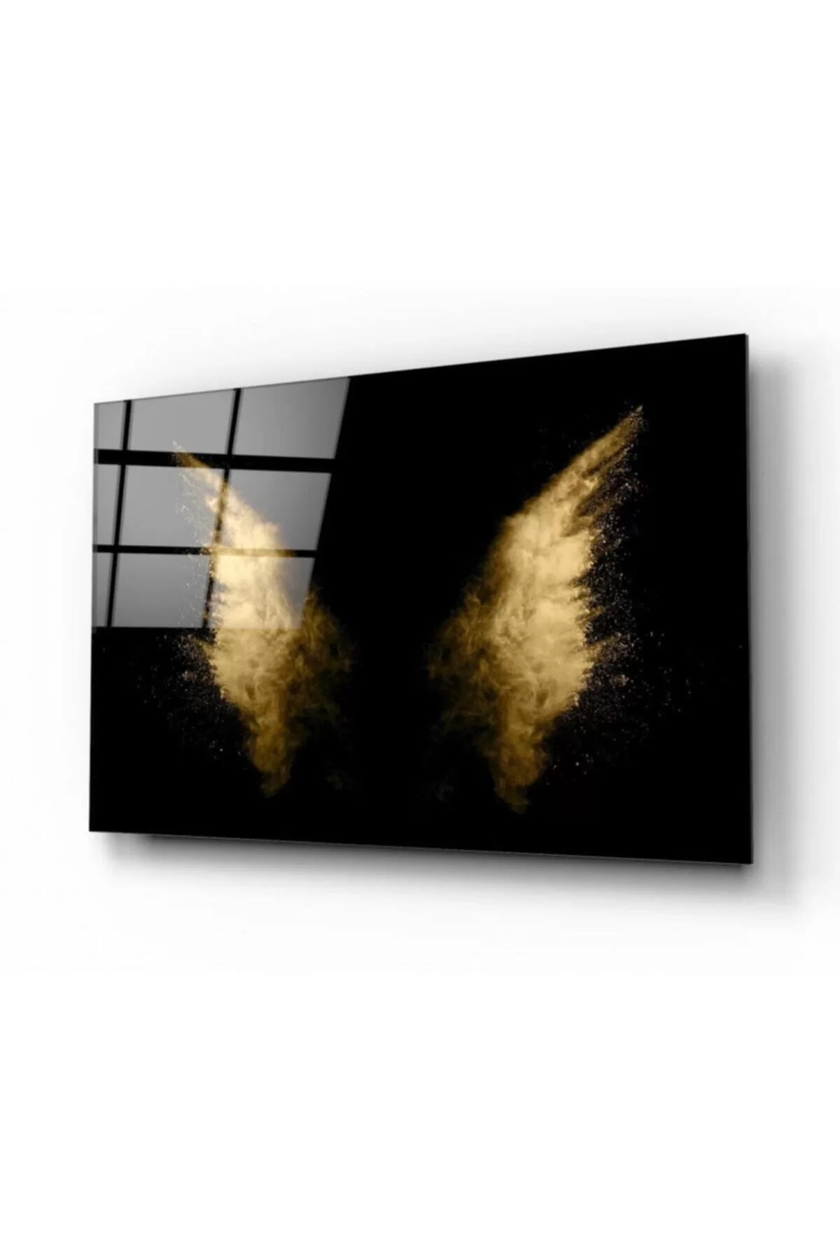 Angel Wings Glass Painting