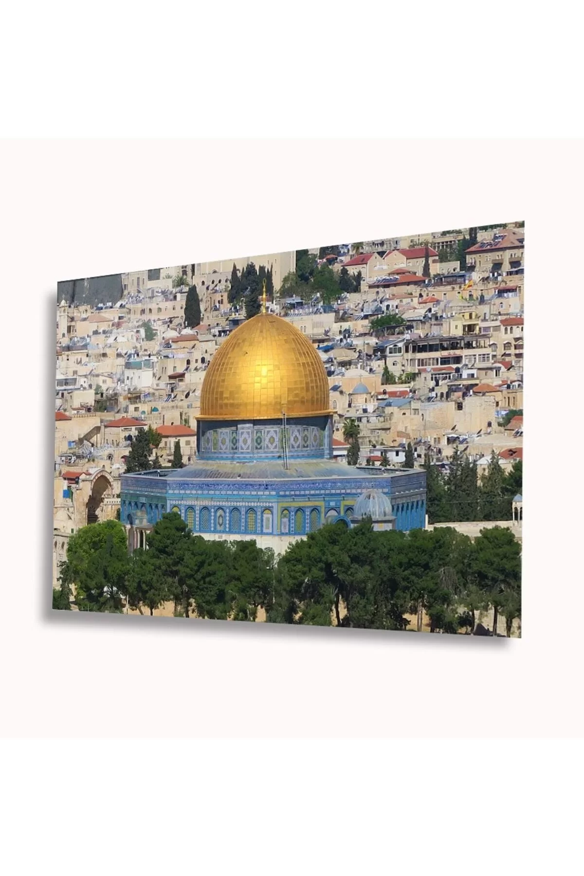 Al-Aqsa Mosque Glass Painting