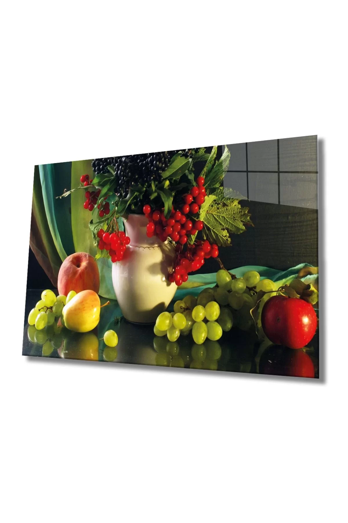 Fruits Glass Table 4mm Durable Tempered Glass