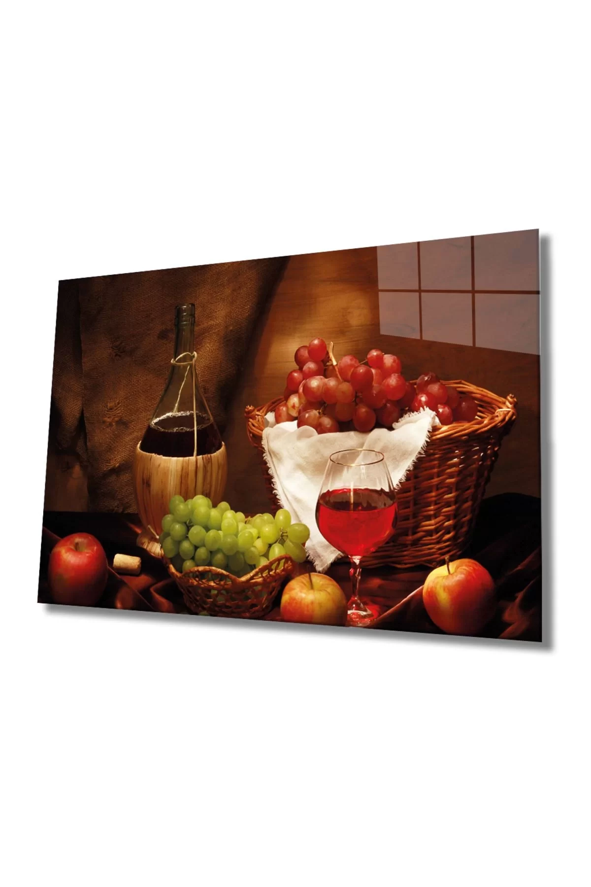 Fruits Glass Table 4mm Durable Tempered Glass