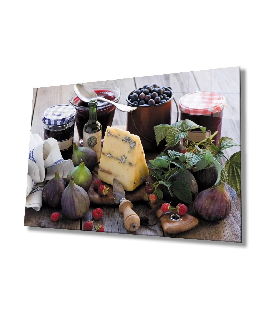 Fruits Glass Table Fruits