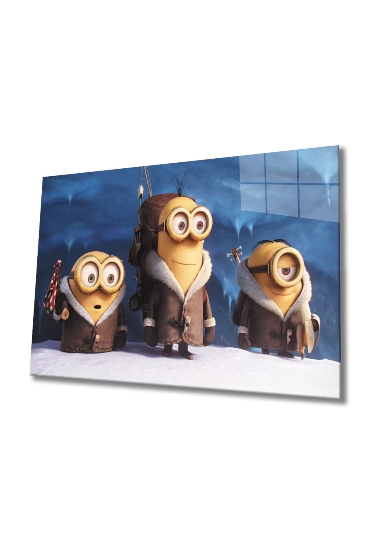 Minions Glass Painting