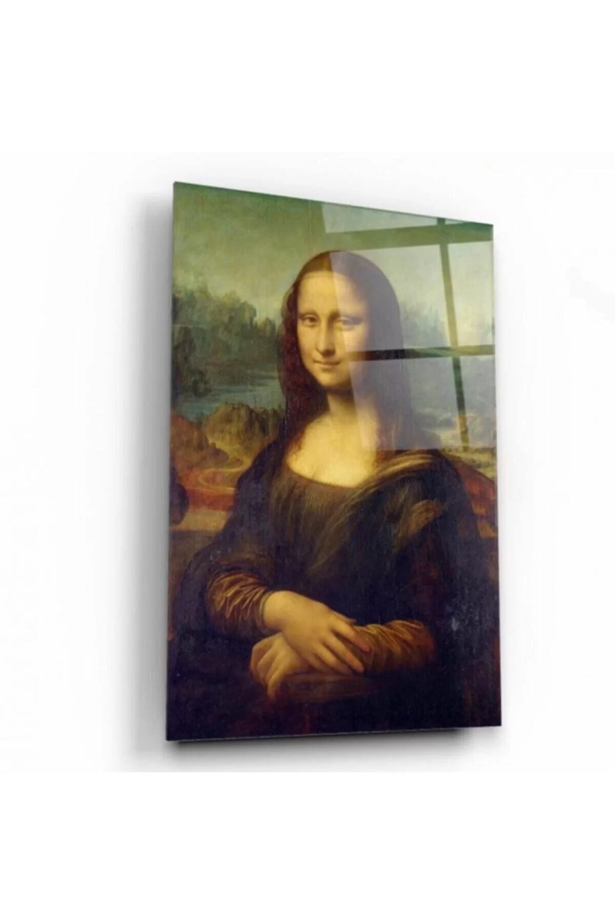 Mona Lisa Glass Painting