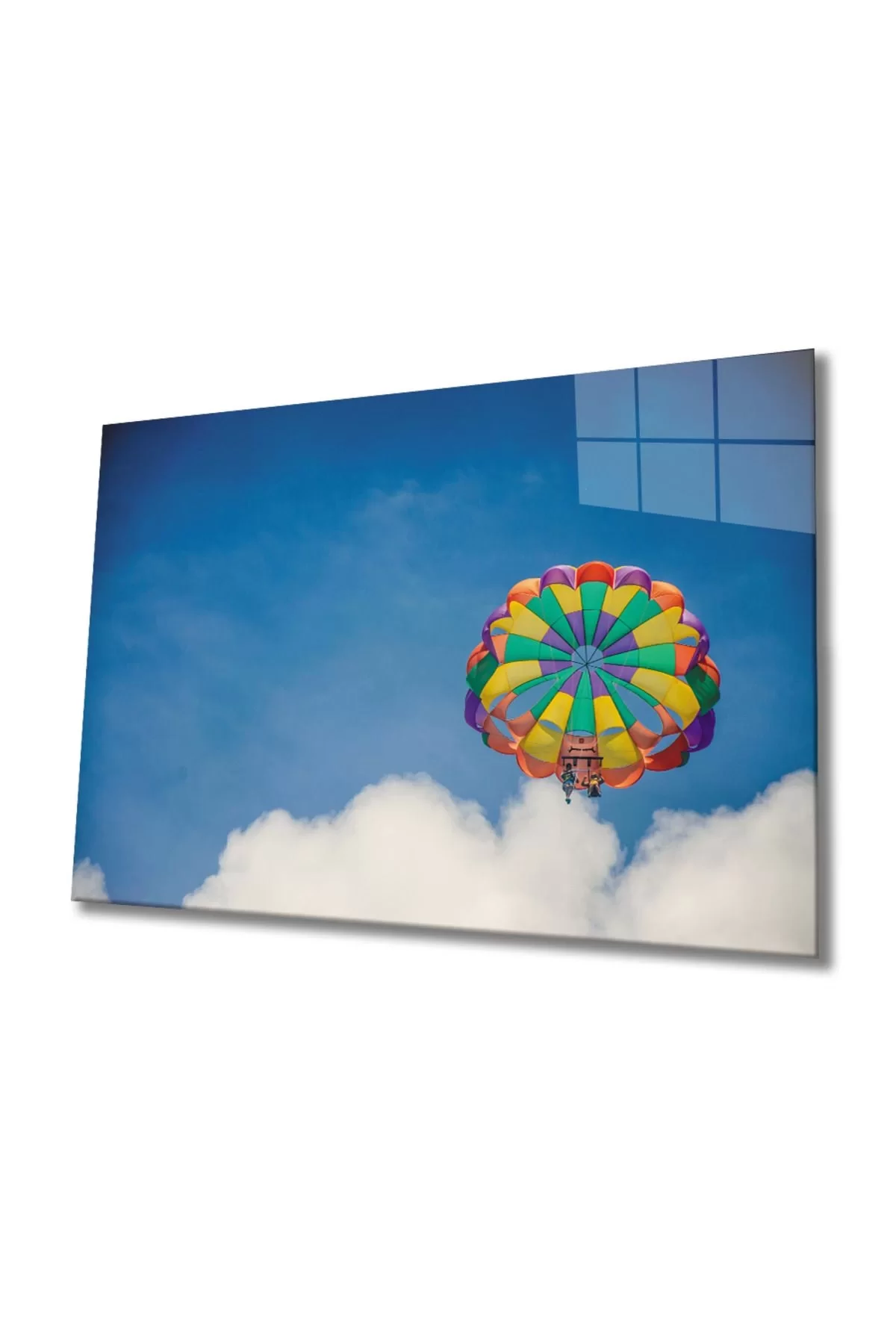 Parachute Glass Painting