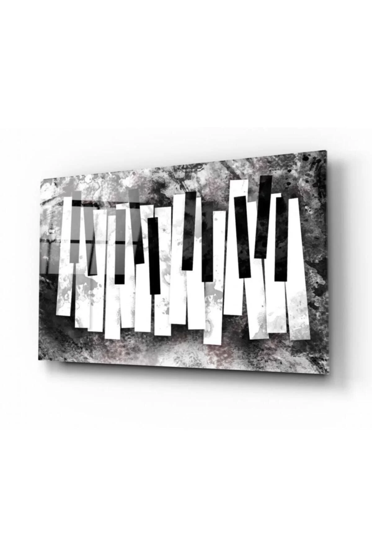 Piano Keys Glass Table