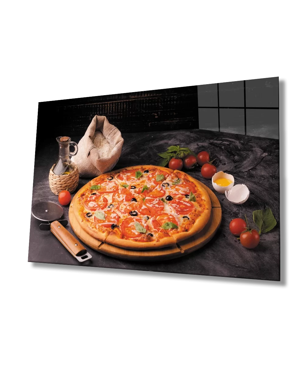 Pizza Glass Table Pizza