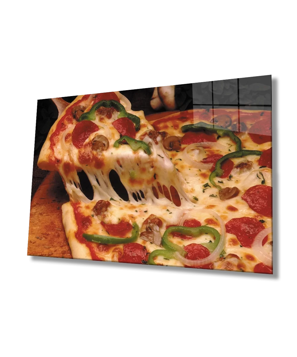 Pizza Glass Table Pizza