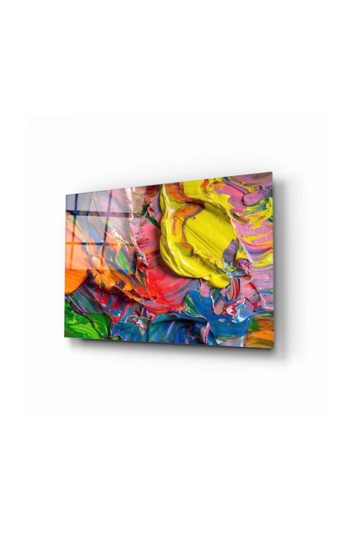 Colorful Paints Glass Painting 50x70 Cm