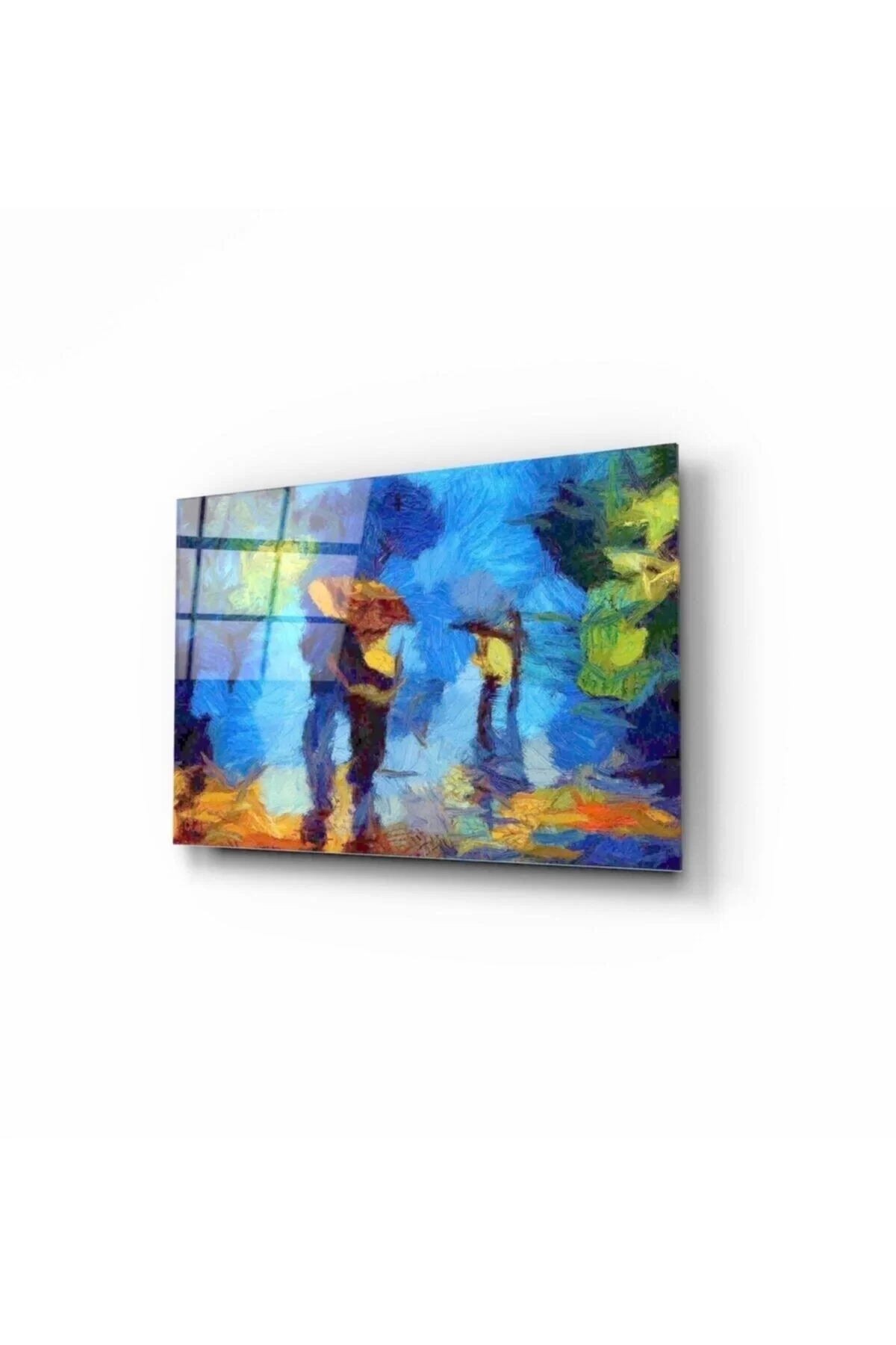 Colorful Paints Glass Painting 50x70 Cm