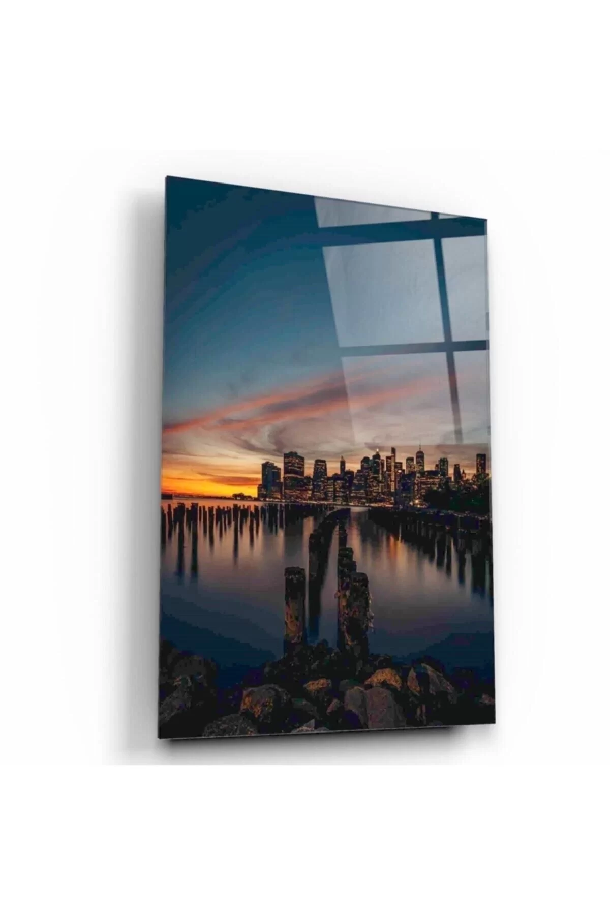 City View Glass Painting