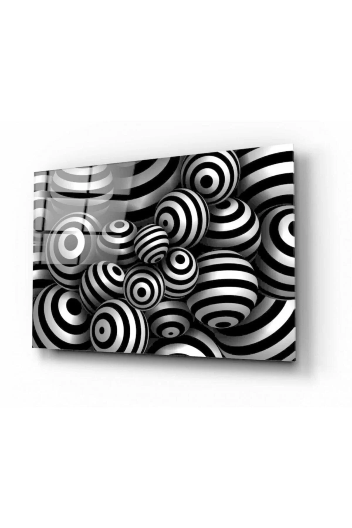 Abstract Glass Painting